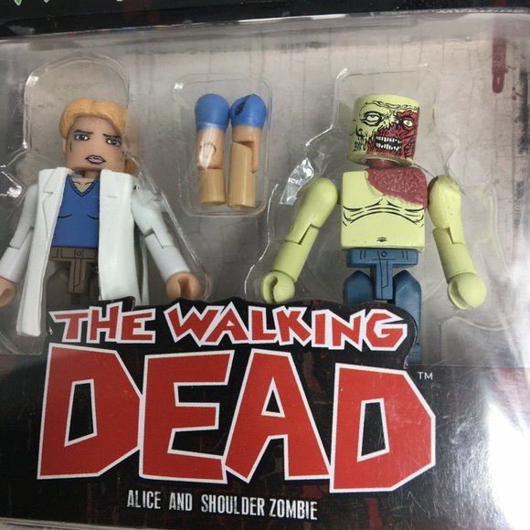 The Walking Dead Minimates Series 8 & 4 Gregory Rosita Alice Gabriel Zombie New - Picture 9 of 12